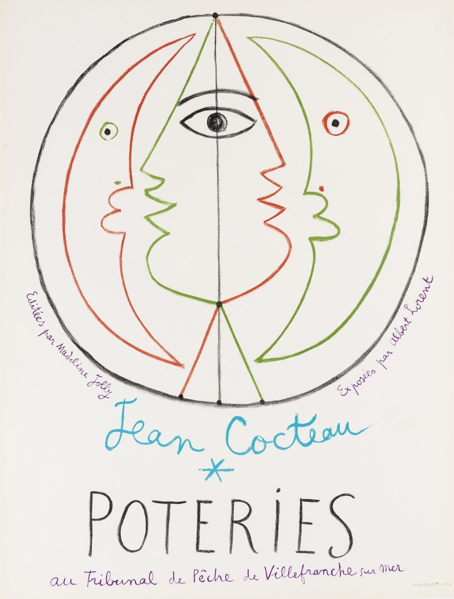 Jean Cocteau (1889-1963) Poteries