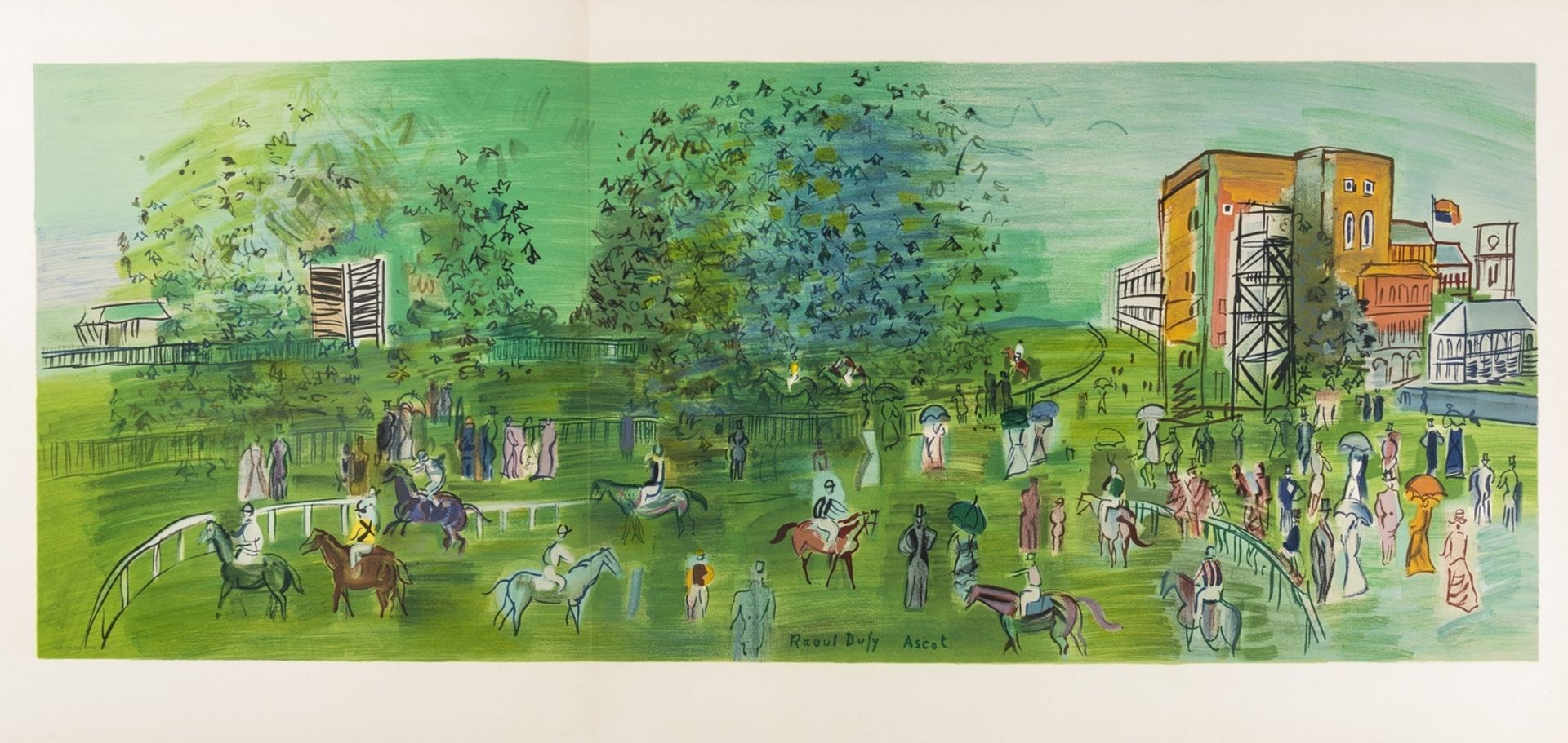 Raoul Dufy (1887-1953) Ascot