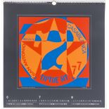 Robert Indiana (1928 - 2018) Domberger Siebdruckkalender (Domberger screenprint calendar)