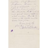 Whittier (John Greenleaf) 2 Autograph Letters signed to "Dear Sir" and Benjamin Holt Ticknor, 1860 …