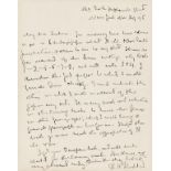 Stoddard (Richard Henry) 3 Autograph Letters signed to Benjamin Holt Ticknor, 1895-97, on …