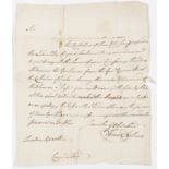 Ireland.- Arthur (Frank) Autograph Letter signed to Councillor Lloyd, of Newtown Ferry, n.y. [c. …