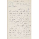 Howells (William Dean) 4 Autograph Letters signed to Benjamin Holt Ticknor, 1883-87, suggesting …