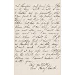 American Letters.- Collection, 10 ALs.s. to Benjamin or Caroline Ticknor, comprising: Annie …