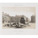 Paris.- Commune.- Paris en 1871, [Paris], [Duval], [1871]; and an 1846 album of engraved views of …