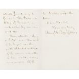 Longfellow (Henry Wadsworth) Autograph Letter signed to "Dear Sir" [?Ticknor], 1877, "There are …