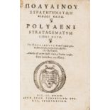 De Tournes, printer.- Polyaenus. Stratagematum libri octo. Adiecta est etiam Latina versio, editio …