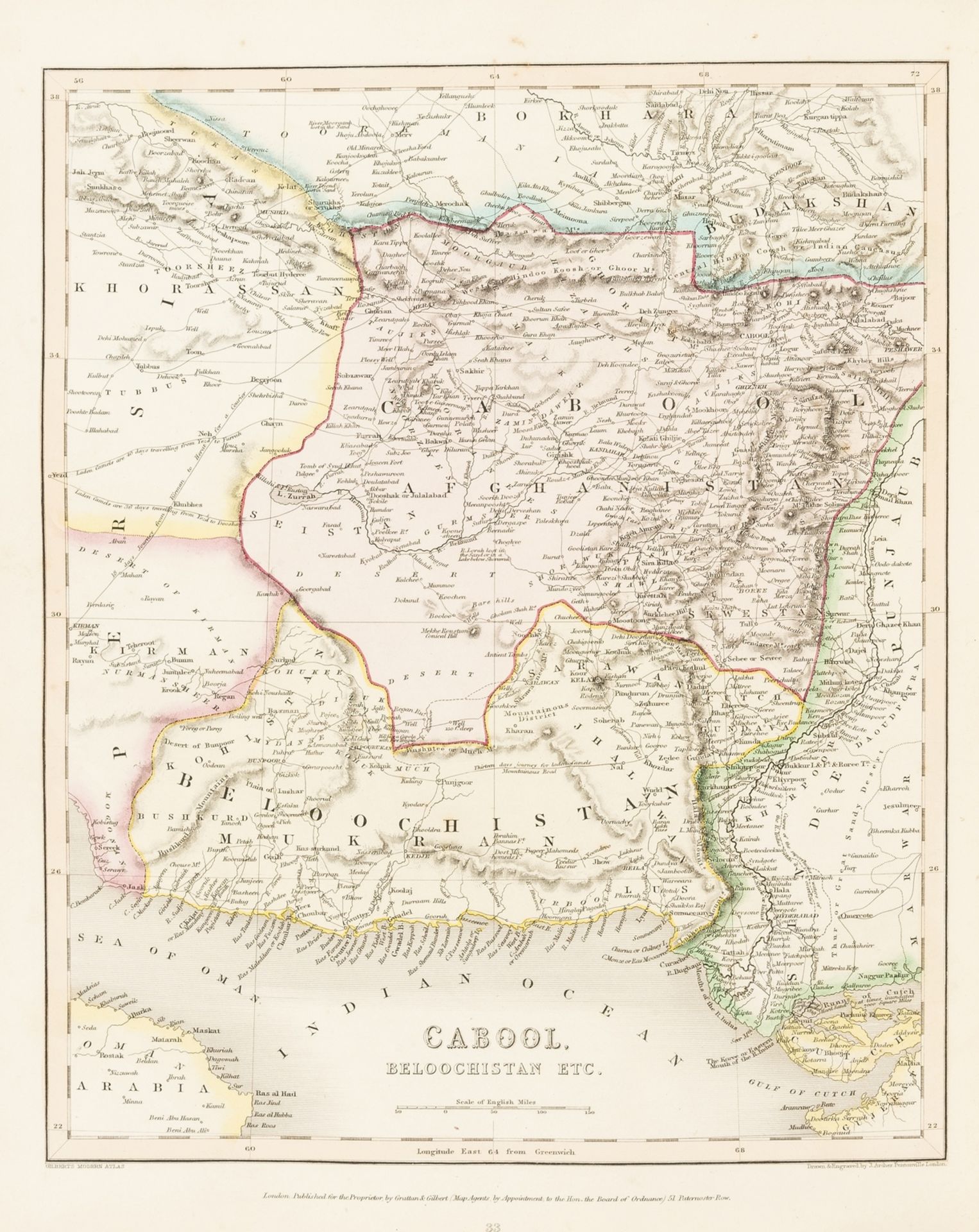 Atlases.- Mudie (Robert) Gilbert's Modern Atlas of the Earth, Grattan and Gilbert, [c.1840].