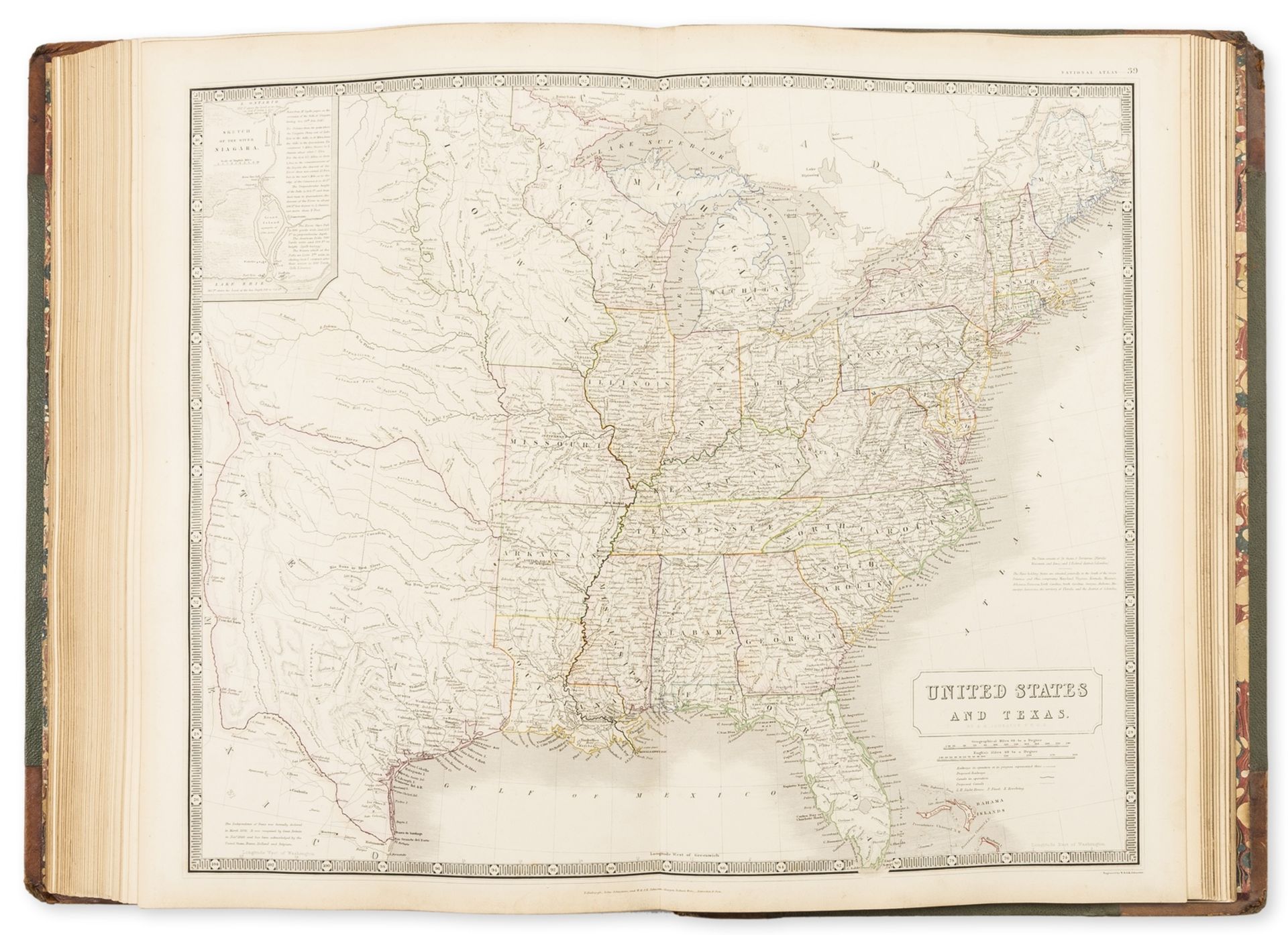 Atlases.- Johnston (Alexander Keith) The National Atlas of Historical, Commercial, and Political …