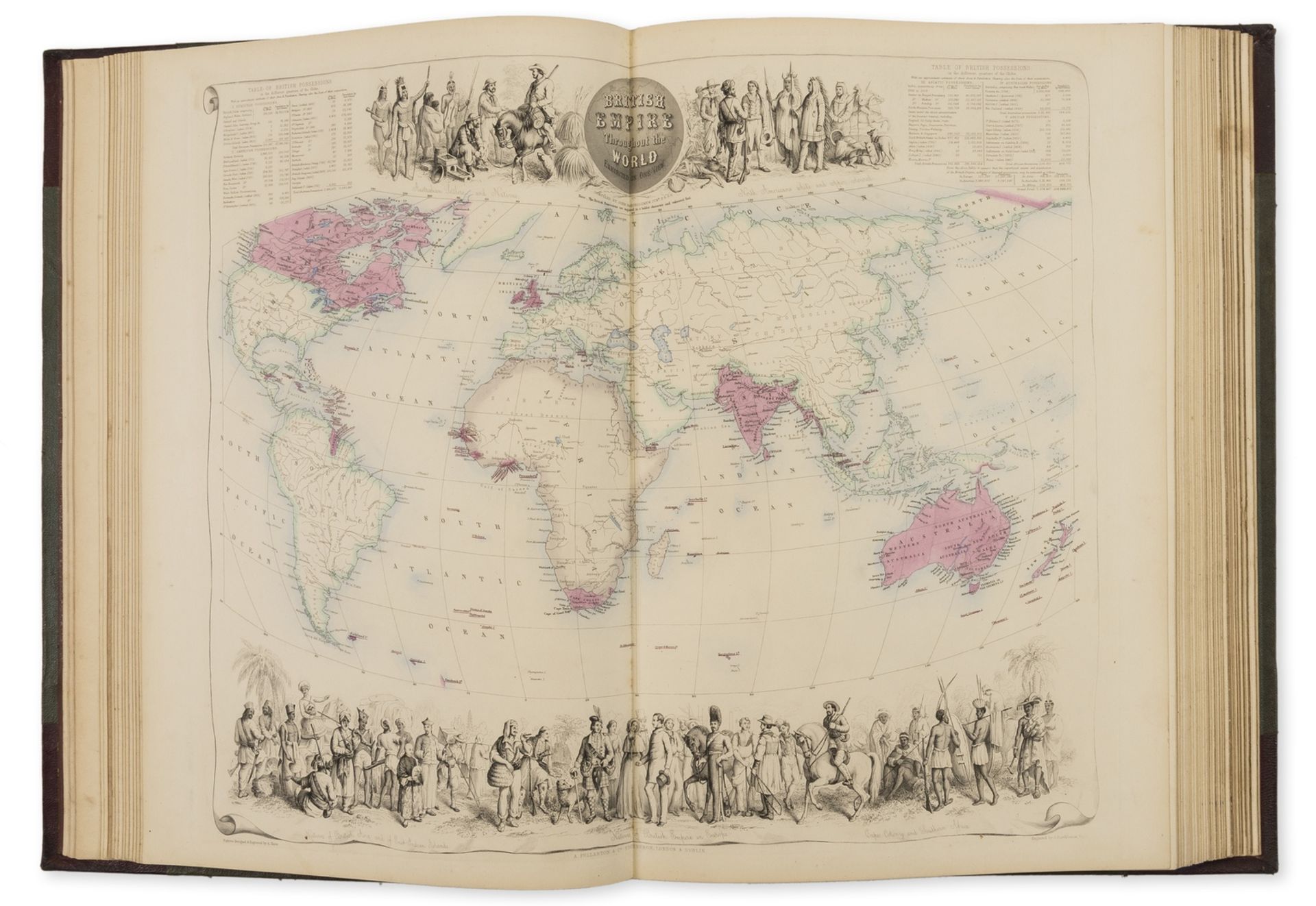 Atlases.- Swanston (George H.) The Companion Atlas to the Gazetteer of the World, Edinburgh, …