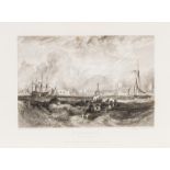 England.- Turner (Joseph Mallord William) Picturesque Views of the Southern Coast of England, 2 …