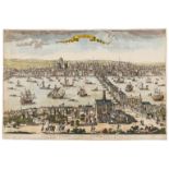 London.- Anonymous. Londres, Ville Capital du Royaume d'Angleterre, [c. 1700-1710].