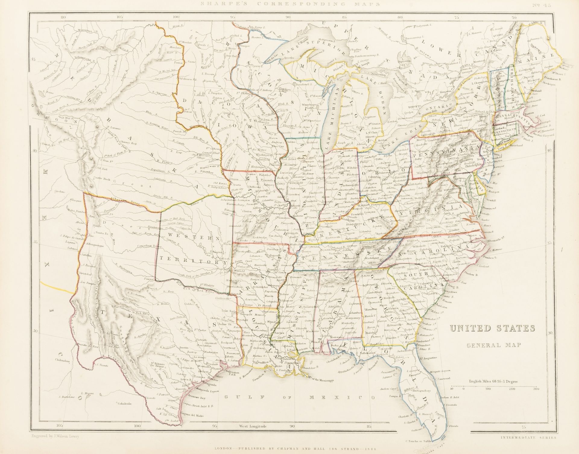 Atlases.- Sharpe (John) Sharpe's Corresponding Atlas, [?1849].