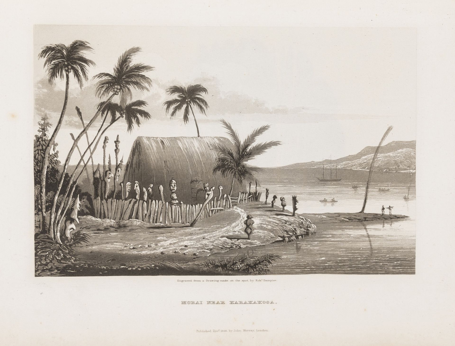 South Seas.- Byron (Capt. George Anson, Lord) Voyage of H.M.S. Blonde to the Sandwich Islands in …