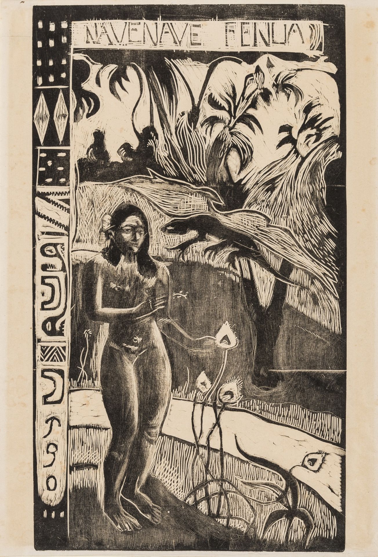 Paul Gauguin (1848-1903) Nave Nave Fenua (Kornfeld 14)