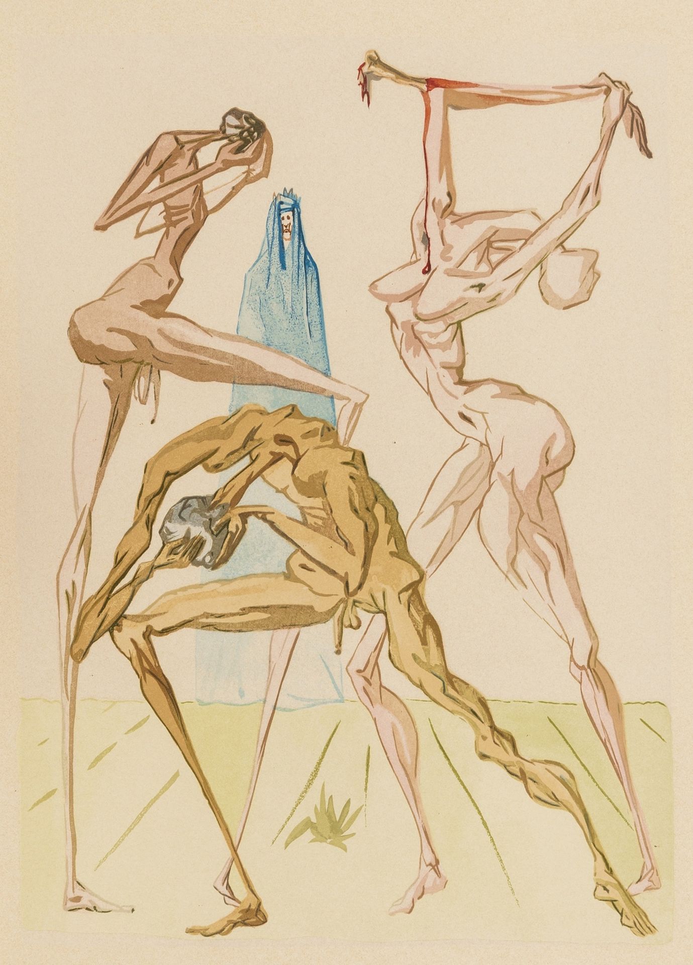 Salvador Dali (1904-1989) La Divine Comédie (The Divine Comedy) (Michler & Löpsinger 1039-1138; … - Bild 6 aus 8