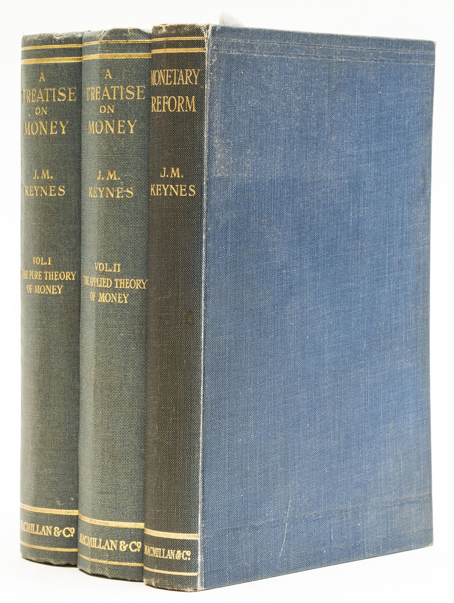 Economics.- Keynes (John Maynard) A Treatise on Money, 2 vol., first edition, 1930; and another by …