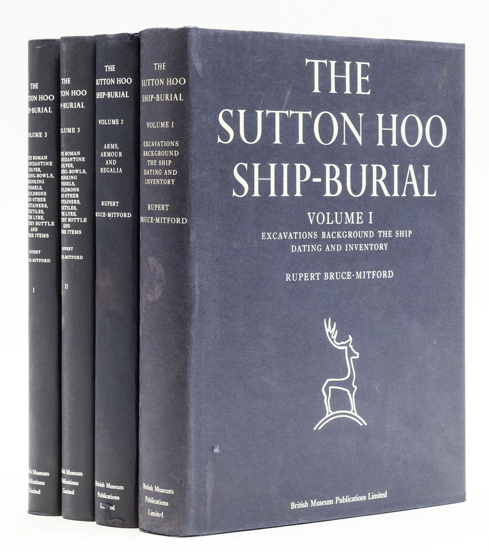 Archaeology.- Bruce-Mitford (Rupert) The Sutton Hoo Ship-Burial, 3 vol. in 4, 1975.