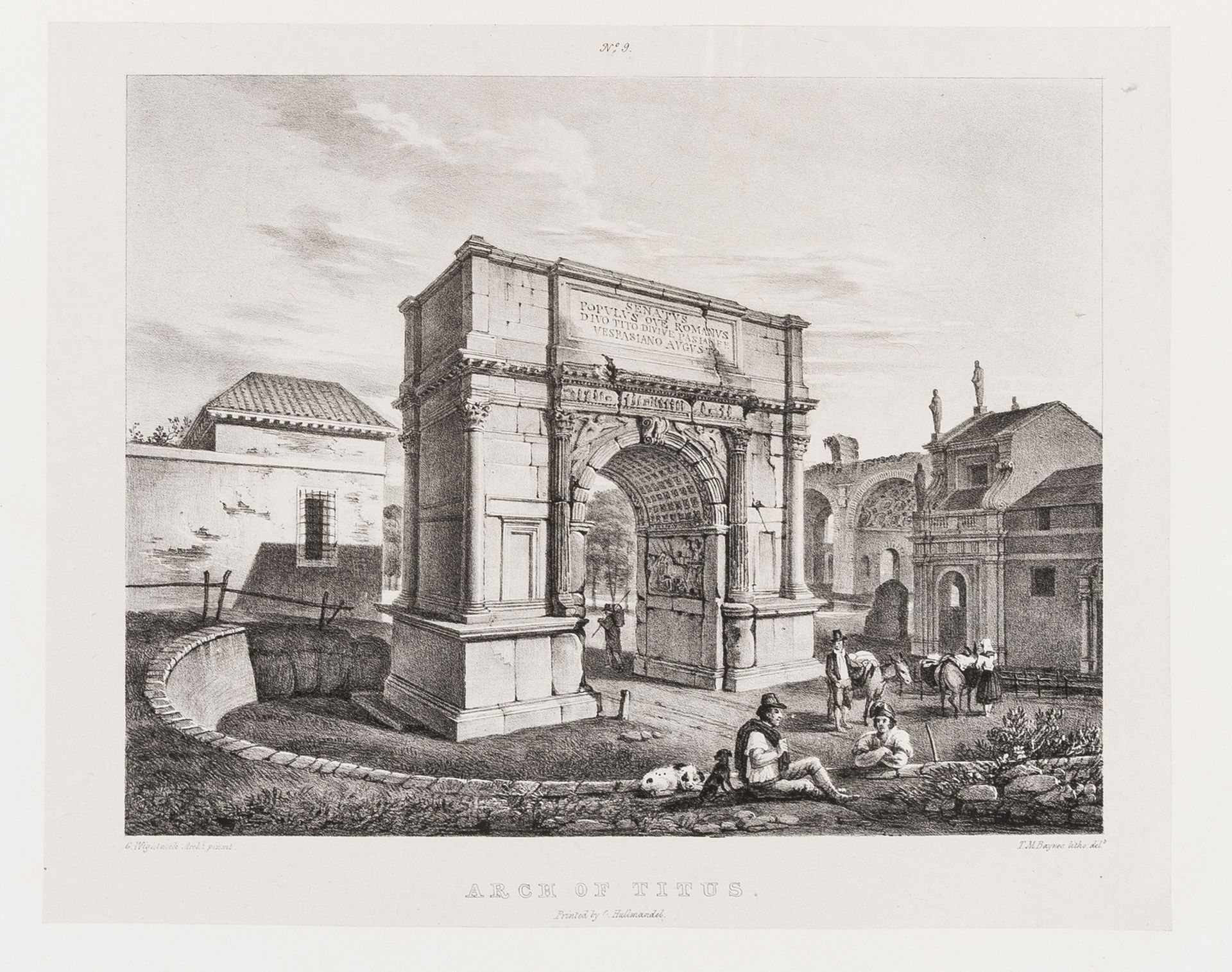 Wightwick (George) Select Views of the Roman Antiquities, 1827.