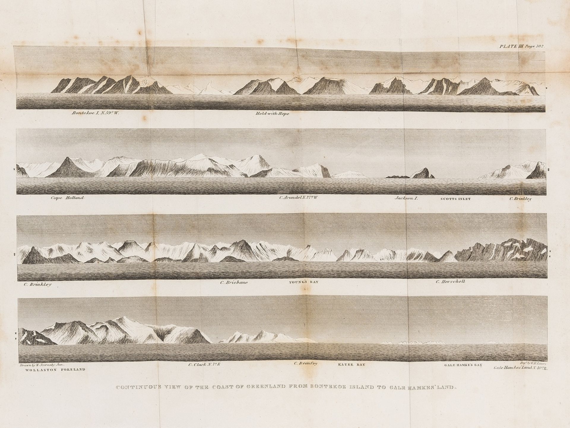 Greenland.- Scoresby (Rev. William) Journal of a Voyage to the Northern Whale-Fishery, first …