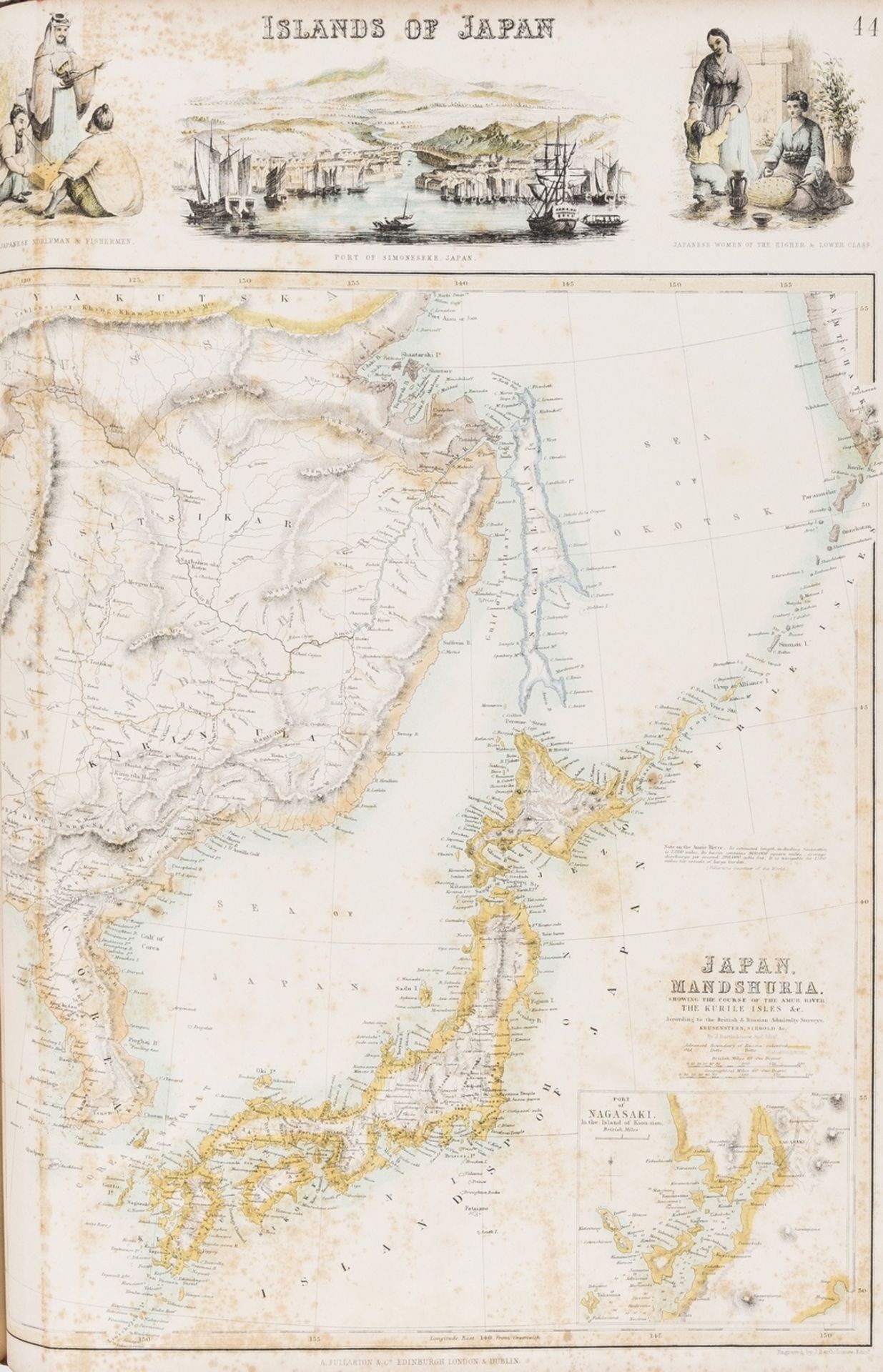 Atlases.- Swanston (George H.) The Companion Atlas to the Gazetteer of the World, Edinburgh, …