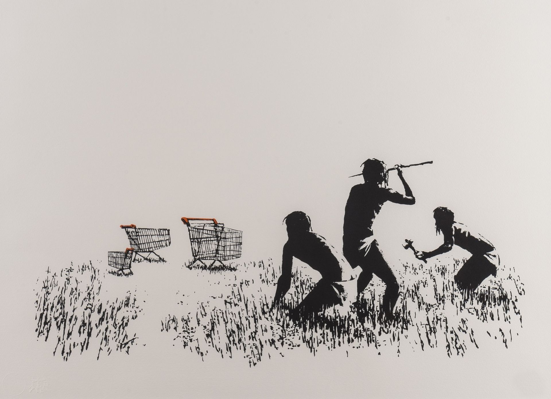 Banksy (b.1974) Trolleys