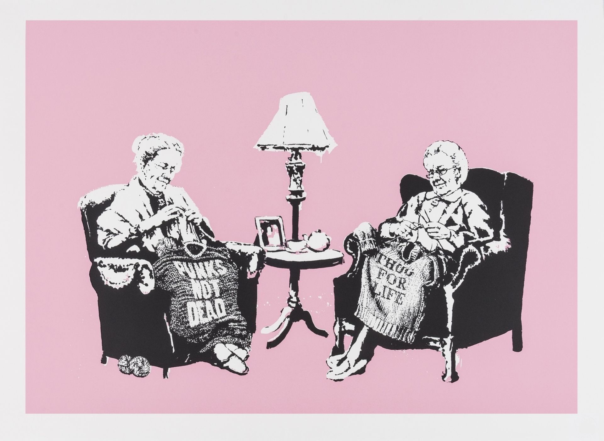 Banksy (b.1974) Grannies