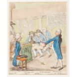 House of Commons.- Gillray (James) The Dagger Scene:__or__The Plot discover'd, 1792.