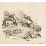 Lithography.- Britain.- Nicholson (Francis) Six lithographic impressions of sketches from nature, …