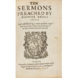 Smith (Henry) Ten sermons preached by Maister Henry Smith, Printed by Richard Field [i.e. Thomas …