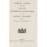 Burma.- Prothero (Captain J. E. D.) Laizao Tang zîr tîe Tza-Uk. An Elementary Reading Primer of …