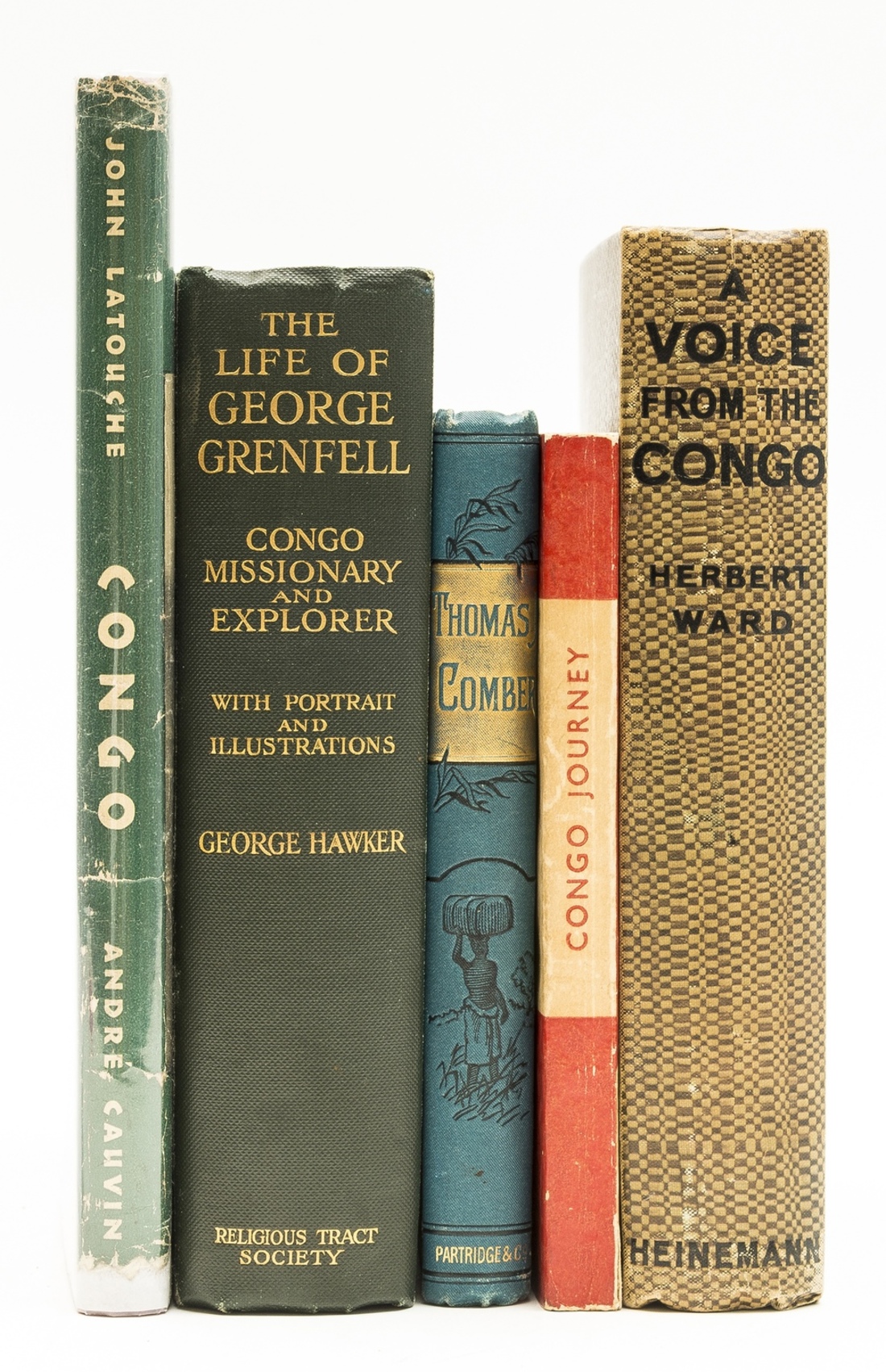 Africa.- Congo.- Ward (Herbert) A Voice from the Congo, 1910; and others, Congo (5)