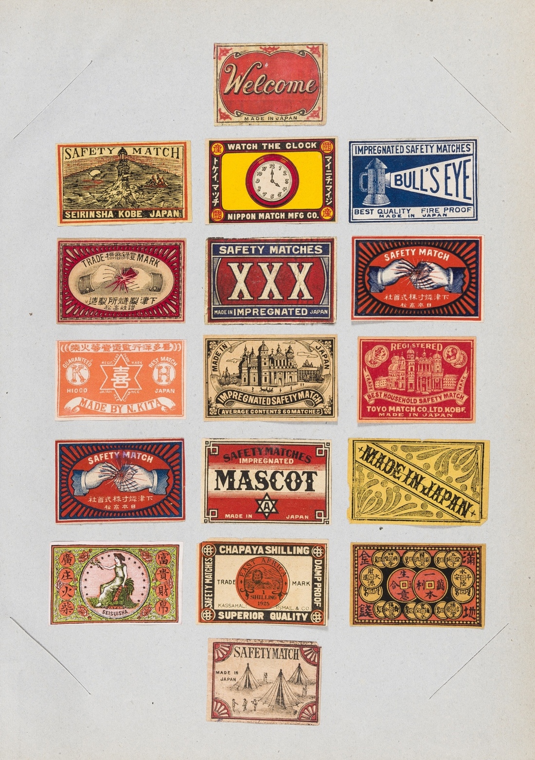 Japan.- [Matchbox Labels], c.850 Japanese matchbox labels, early twentieth century. - Image 3 of 3