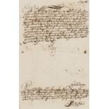 Portugal.- Joseph I (King of Portugal) Order to Sebastião José de Carvalho e Melo, Conde de …