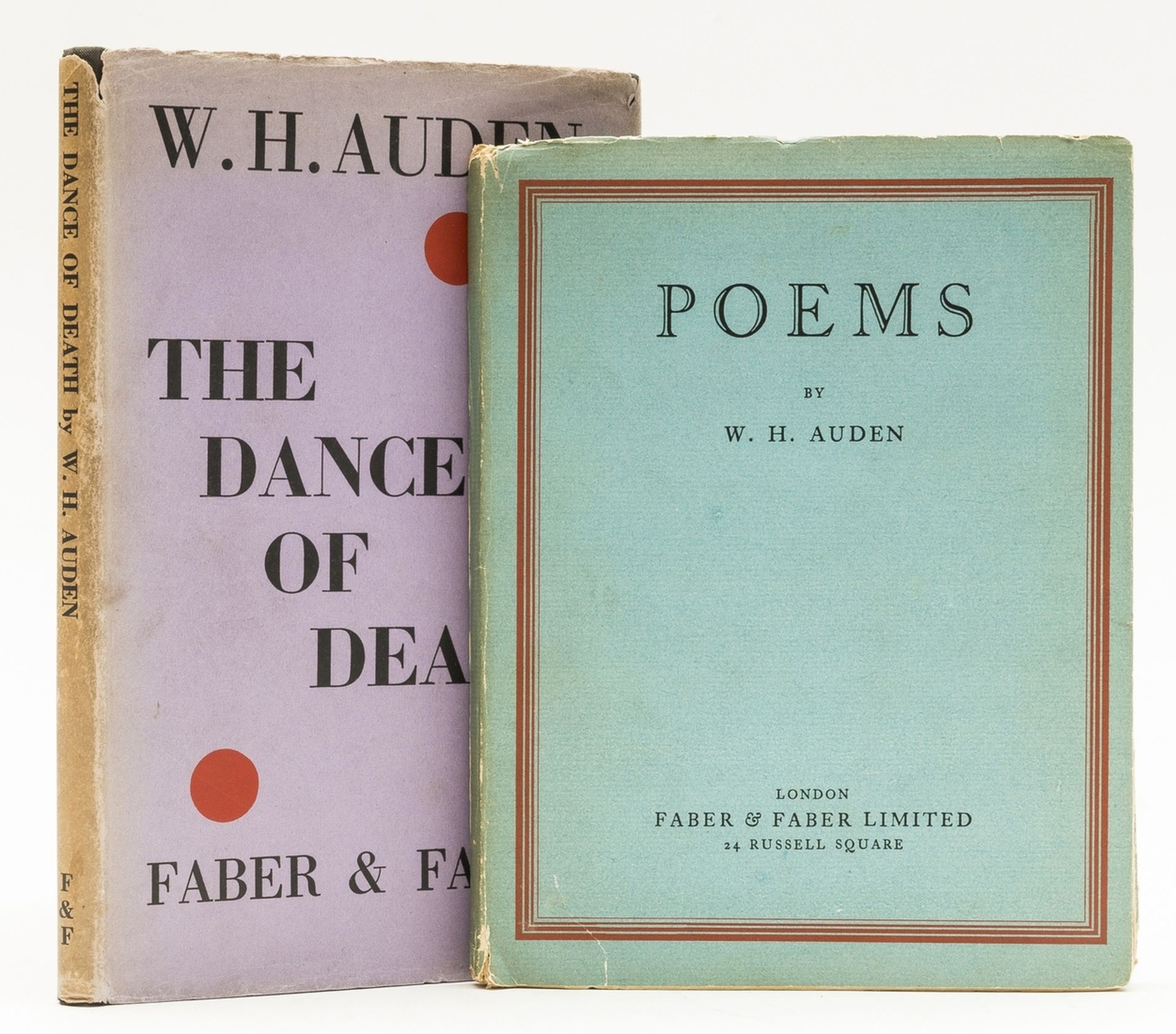 Auden (W.H.) Poems, signed by the author, 1930; and another by the same, first edition (2)