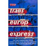 de Haan (Jan) TEE. Trans Europ Express, [1958].