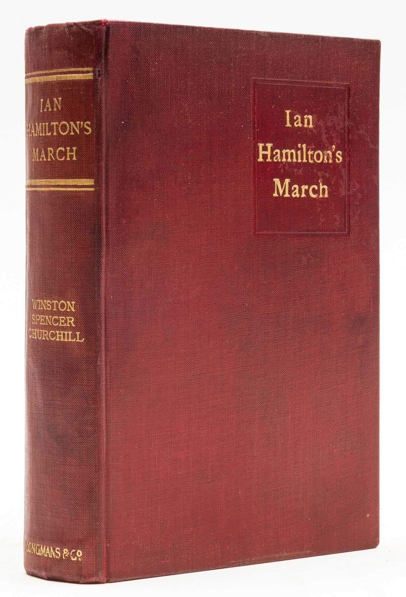 Churchill (Sir Winston Spencer) Ian Hamilton's March, first edition, Longmans, Green, & Co., 1900.