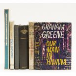 Greene (Graham) A Quick Look Behind, one of 330 copies signed by the author, 1983; and 5 others by …