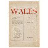 Thomas (Dylan).- Wales [Magazine]... Prologue to an Adventure... Dylan Thomas, No. 1 only, …