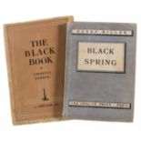 Obelisk Press.- Durrell (Lawrence) The Black Book, first edition, 1938; and another by the Obelisk …