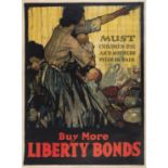 America.- WWI.- Sackett & Wilhelms Corporation (The, NY publisher) Buy More Liberty Bonds, [1917]