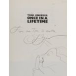 Ungerer (Tomi) Once in a Lifetime, first edition, signed presentation inscription from the author …