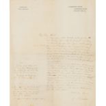 Ricketts (Charles de Sousy) Autograph Letter signed to "My Dear Heron", n.d., thanking him for a …