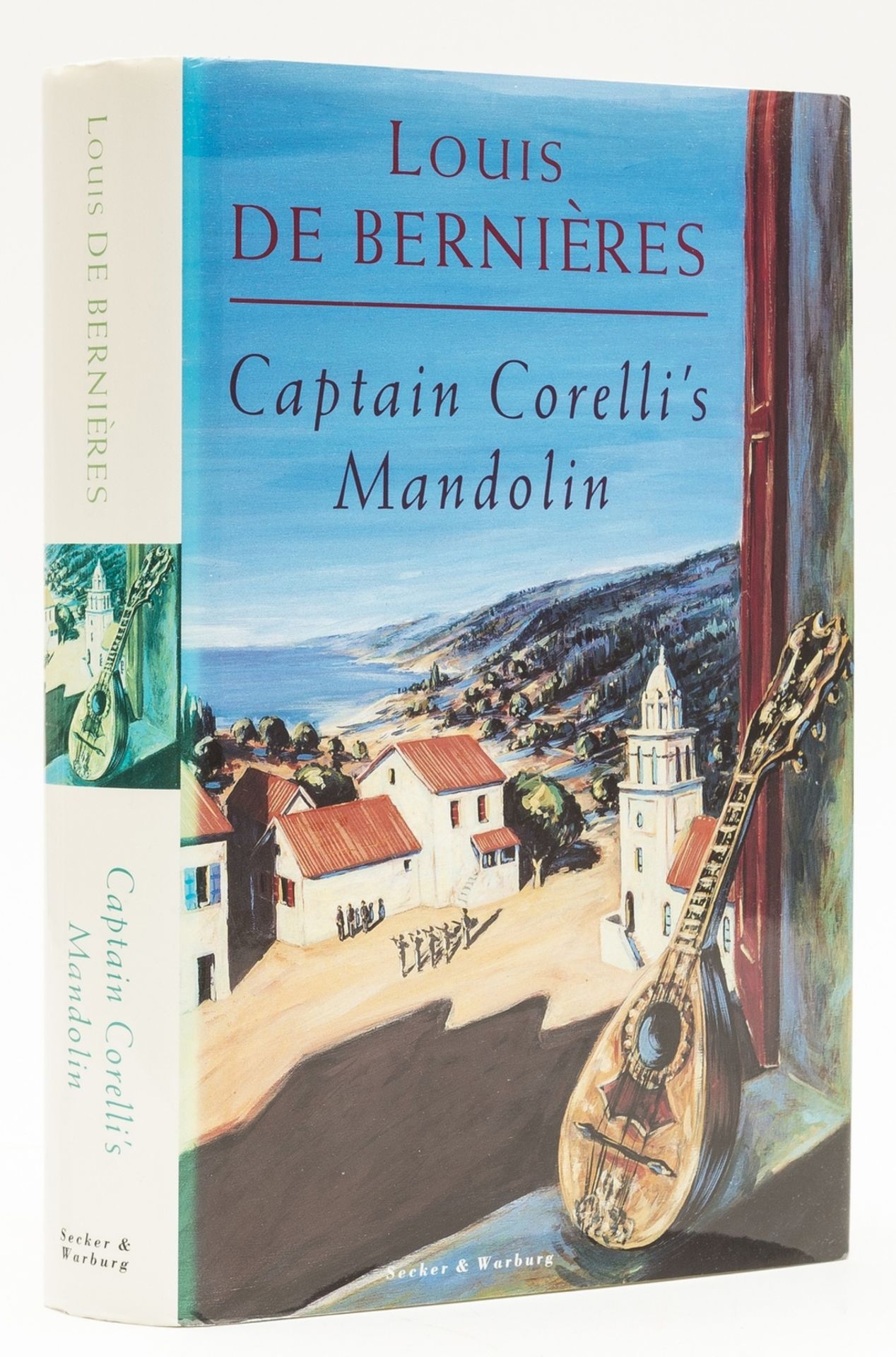 De Bernieres (Louis) Captain Corelli's Mandolin, first edition, signed by the author, 1994.