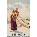 India.- Singh (Sobha) See India/ Kangchenjunga near Darjeeling, 1935; and three others, posters (4)