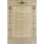 The Estates General of 1789.- French Revolution.- Discours du roi, Prononcé le 5 mai 1789, jour où …