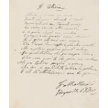 Landon (Letitia Elizabeth [pseudonym L. E. L.]) Album of manuscript poetry and engravings compiled …