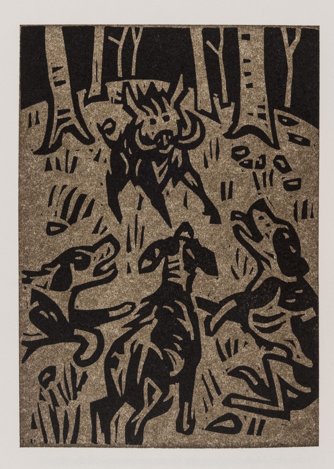 Gregynog Press.- [Mabinogion] Pryderi, one of 350 copies, linocuts by Kyffin Williams, Gwasg …