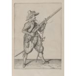 Arms & Armour.- Breen (Adam van) Maniement d'armes de Nassau, avecq rondelles, piques, espees, & …