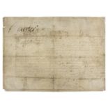 Charles II (King) Letters Patent addressed to Heneage Lord Finch Keeper of the Great Seal, Henry …